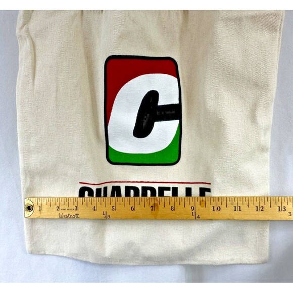 NEW Dave Chappelle Canvas Tote Shoulder Bag- 2023 Comedy Tour - 12x12" w 9" Drop - Picture 5 of 7